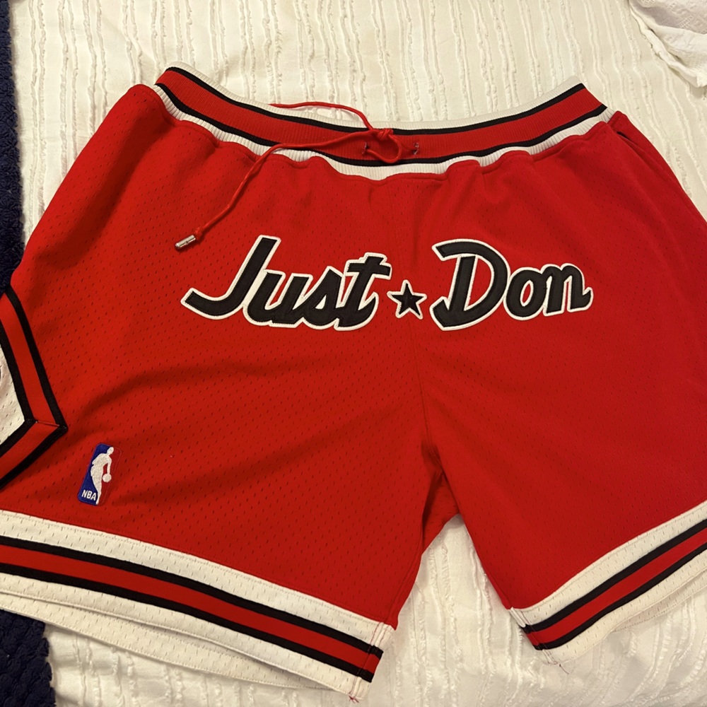 Just Don Authentic Vintage Chicago Bulls Basketball Shorts